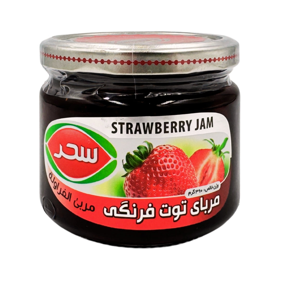 سحر | مربای توت فرنگی (۳۹۰ گرم)